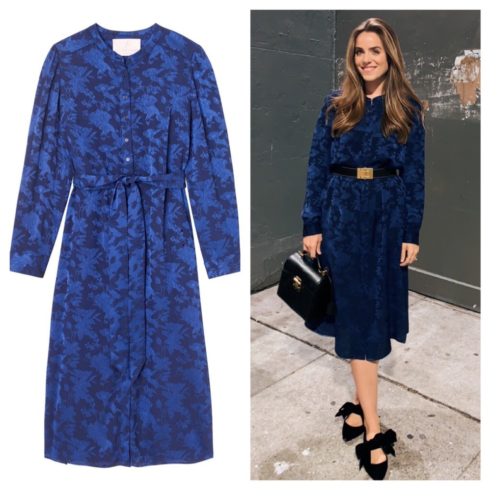 Gal Meets Glam Frances Empress Damask Shirtdress